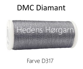 DMC Diamant farve D317 grå